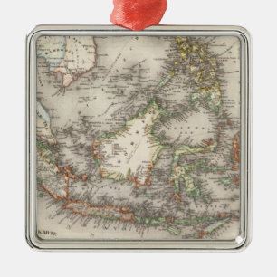 Indonesia, Malaysia Metal Tree Decoration