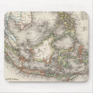 Indonesia, Malaysia Mouse Mat