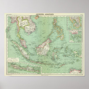 Indonesia, Malaysia Poster