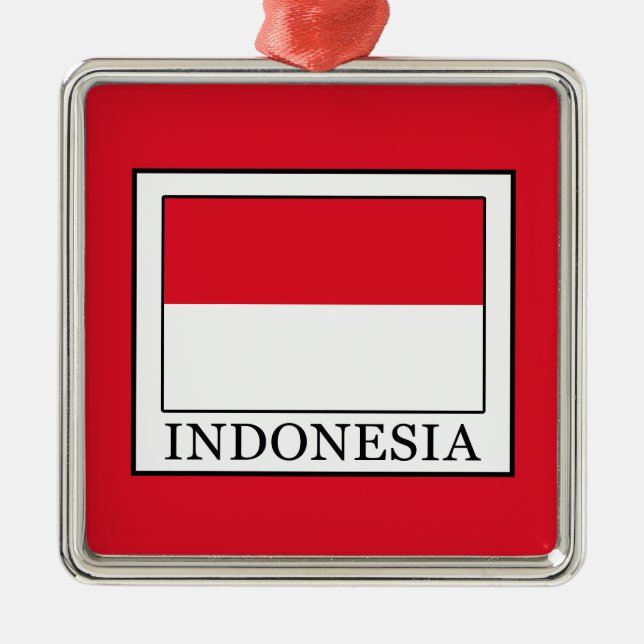 Indonesia Metal Tree Decoration (Front)