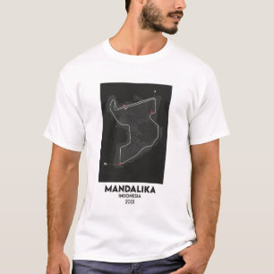Indonesia MotoGP circuit map  T-Shirt