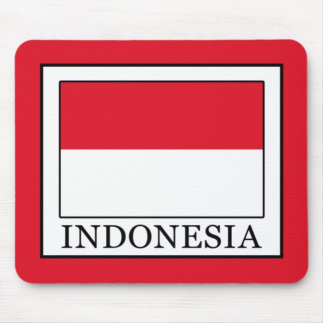 Indonesia Mouse Mat (Front)