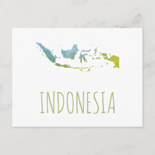 Indonesia Postcard