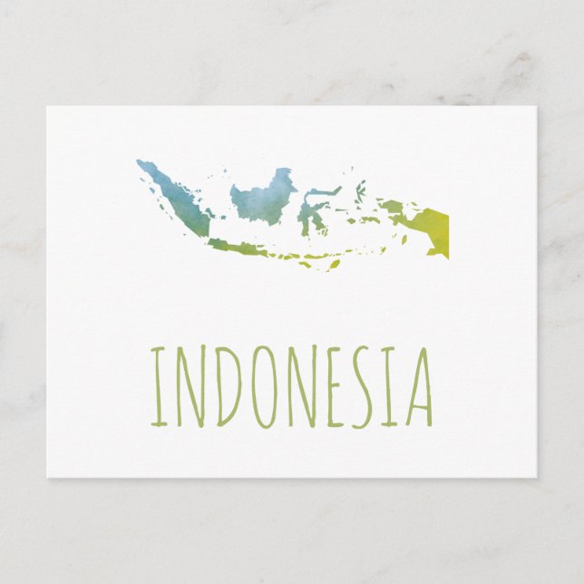 Indonesia Postcard (Front)