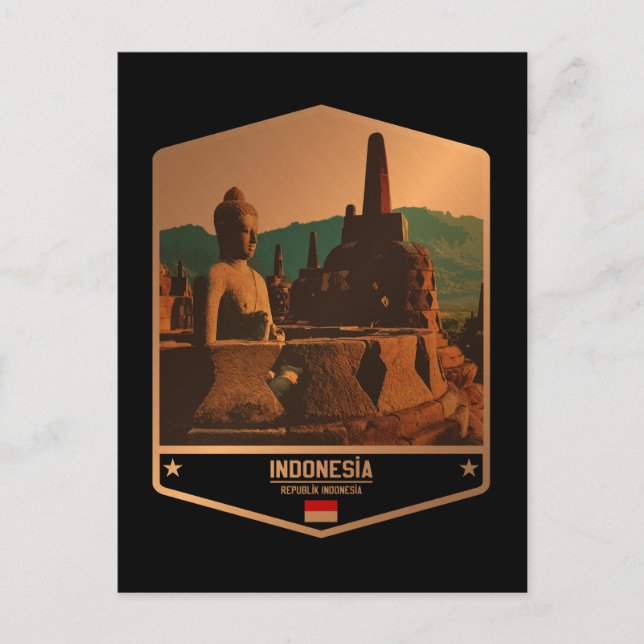 Indonesia Postcard (Front)