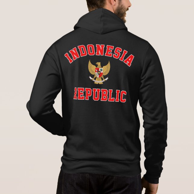 Indonesia Republic  Hoodie (Back)