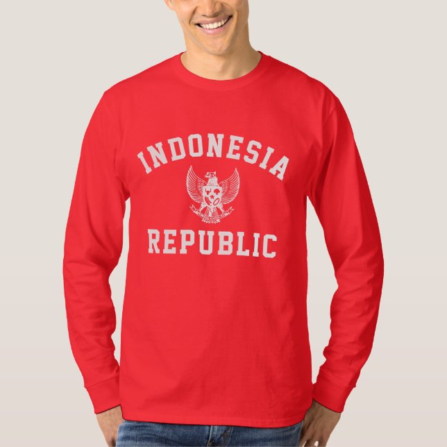 Indonesia Republic  T-Shirt (Front)