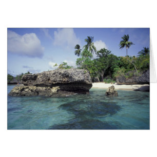 Indonesia. Rock formations along shore