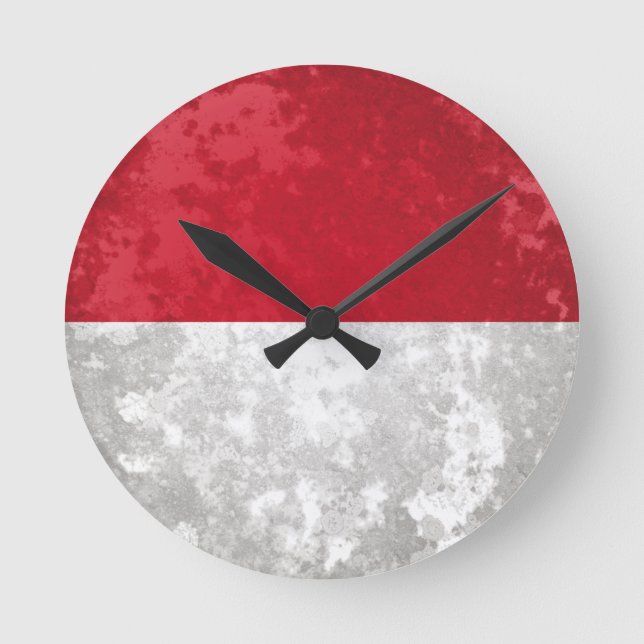 Indonesia Round Clock (Front)