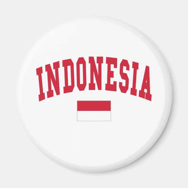 Indonesia Style Magnet (Front)