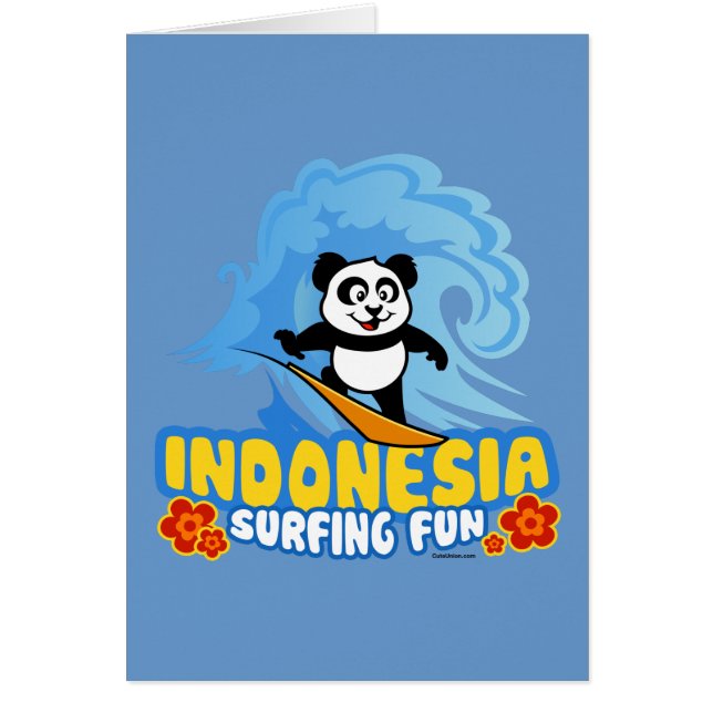 Indonesia Surfing Panda (Front)