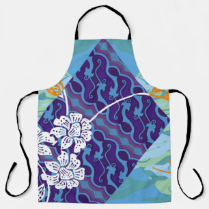 Indonesian batik motifs with very distinctive plan apron
