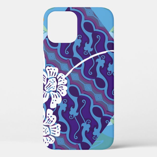 Indonesian batik motifs with very distinctive plan Case-Mate iPhone case (Back)