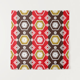 Indonesian batik motifs with very distinctive plan tapestry