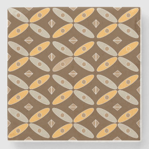 Indonesian Batik Pattern Coaster