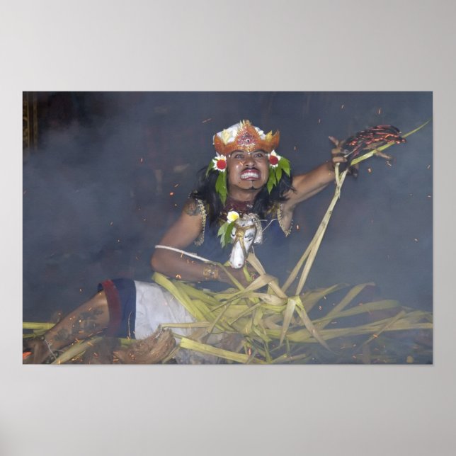Indonesian dancer poster (Front)