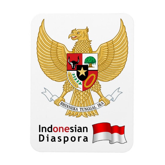 Indonesian Diaspora Magnet (Vertical)
