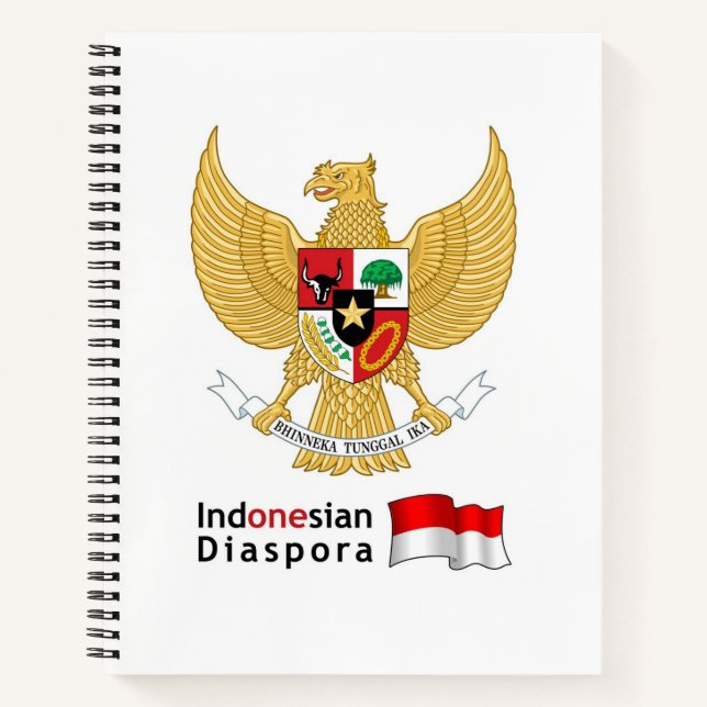 Indonesian Diaspora Notebook (Front)