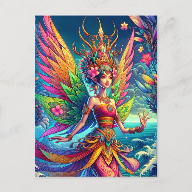 Indonesian Fairy Postcard (Front)