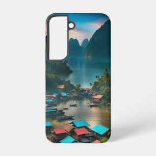 Indonesian Fishing Village Samsung Galaxy Case