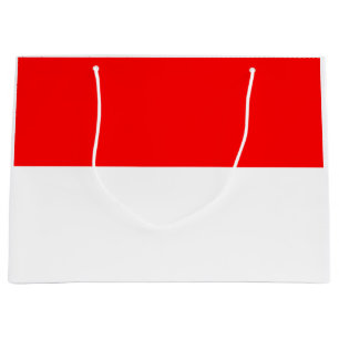 Indonesian Flag (Indonesia) Medium Gift Bag