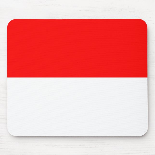 Indonesian Flag (Indonesia) Mouse Mat (Front)