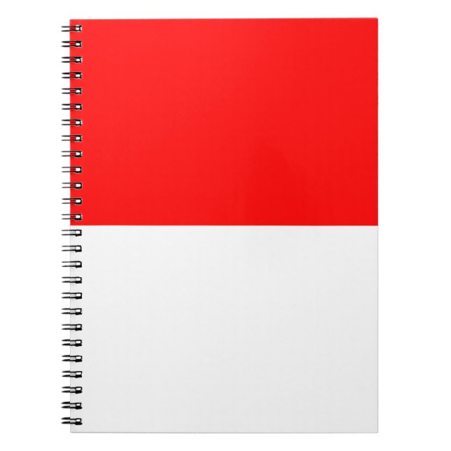 Indonesian Flag (Indonesia) Notebook (Front)