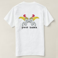 Indonesian Kalimantan batik motif design T-Shirt