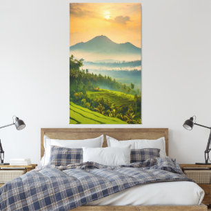 Indonesian Sunset Canvas Print
