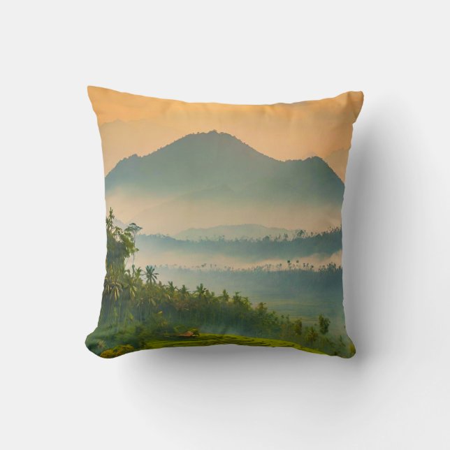 Indonesian Sunset  Cushion (Front)