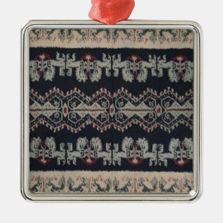 Indonesian Tribal Ikat Textiles Weavings Indonesia Metal Tree Decoration