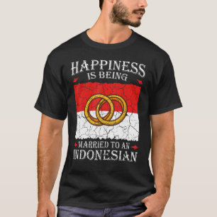 Indonesian Wedding Indonesia Marriage Heritage T-Shirt