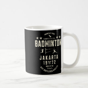 Indonesias Finest Competitive Badminton Vintage 19 Coffee Mug