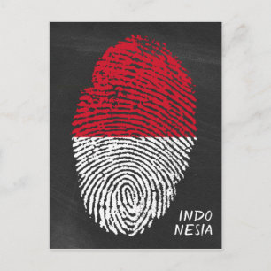 Indonesien Postcard