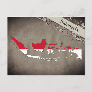 Indonesien Postcard