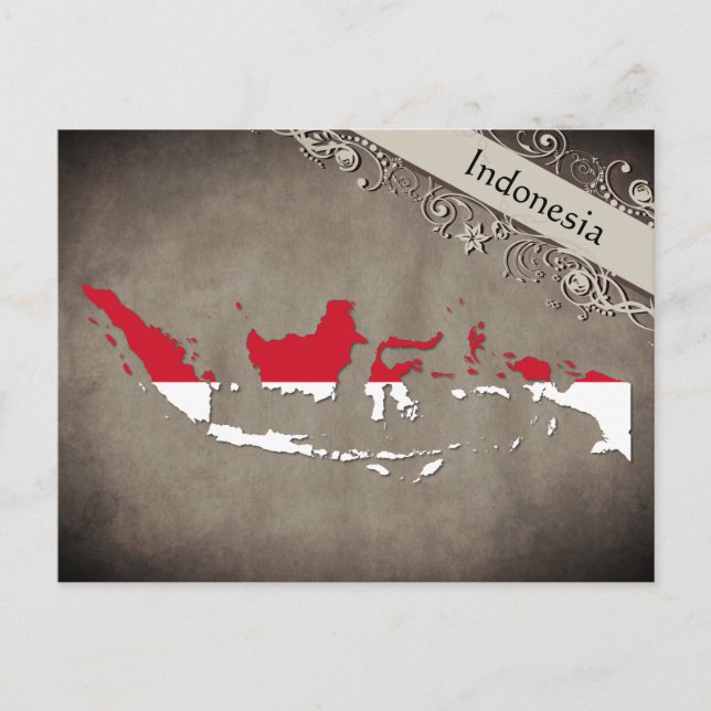 Indonesien Postcard (Front)