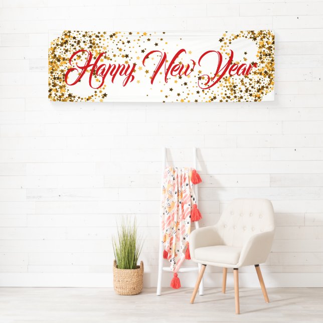 Indoor Banner-Happy New Year Banner (Insitu)