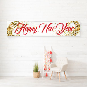 Indoor Banner-Happy New Year Banner