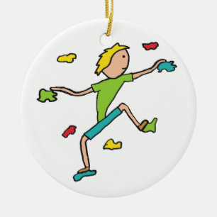 Indoor Climbing Ceramic Tree Decoration