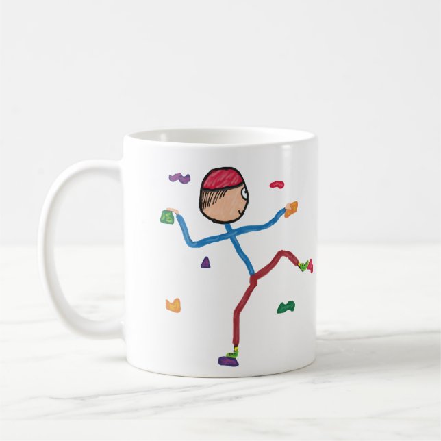 Indoor Climbing Coffee Mug (Left)