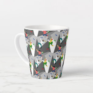 Indoor Climbing Latte Mug