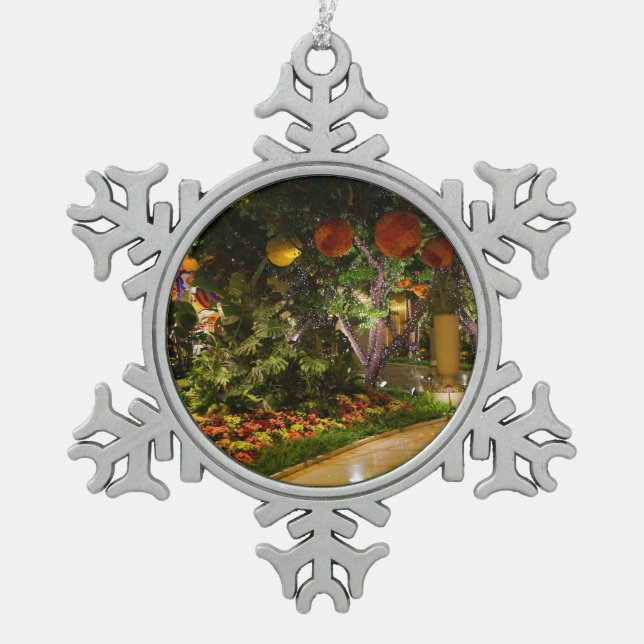 Indoor Garden Wynn Atrium Las Vegas #2 Ornament (Front)