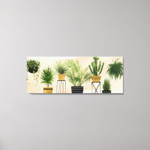 Indoor Oasis Collection Canvas Print