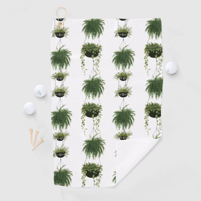 Indoor Oasis | Hanging Baskets Golf Towel (InSitu)