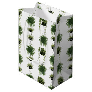 Indoor Oasis   Hanging Baskets Medium Gift Bag