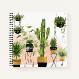 Indoor Oasis Notebook