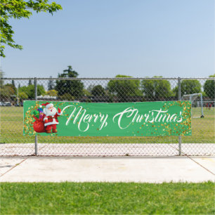 Indoor Outdoor Banner-Merry Christmas Banner