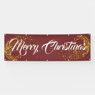 Indoor Outdoor Custom Banner-Merry Christmas Banner