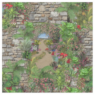 Indoor, Outdoor Nature in Bloom Fabric