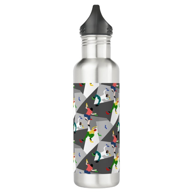 Indoor Rock Climbing 710 Ml Water Bottle (Left)